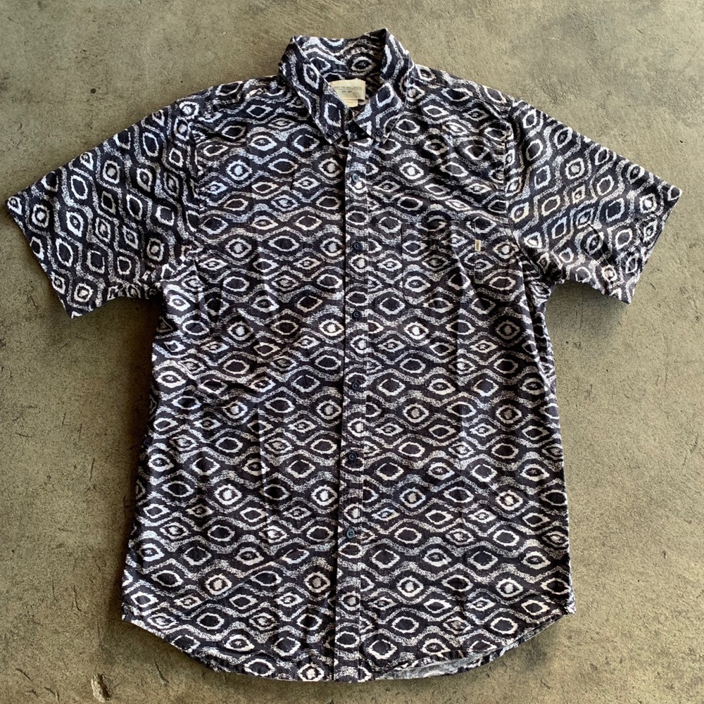 Obey Short Sleeve Button Up